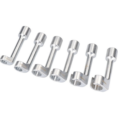 6pc 12mm - 19mm Diesel Injector Line Sockets Fuel Line Remover Tool 1/2 ...