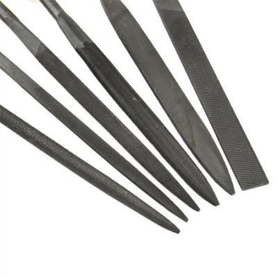 6pc Bearing Steel Warding File Set Engineering Precision Needle Hobby