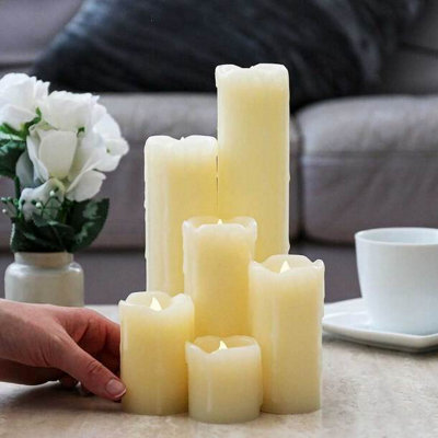 Battery powered store led candles