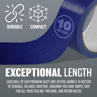 Factory Supply 3 Inch Fabric Cloth Colored Duct Tape Heavy Duty Silver Duct Tape Custom PVC Adhesive Duct Tape