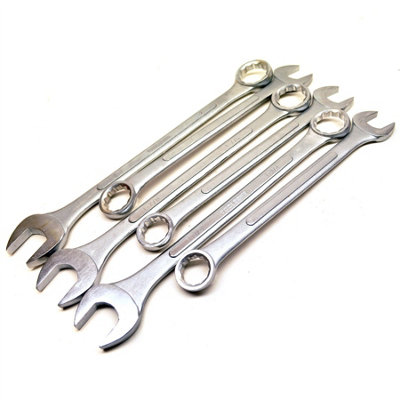 6PC HGV Jumbo Wrenches Extra Large Spanner Monkey Pipe Wrench Set (AF)
