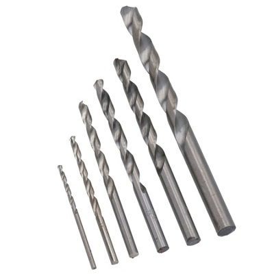 6pc HSS-G Metric Drill Bit Set Split Point Drills Metal Plastic Copper ...