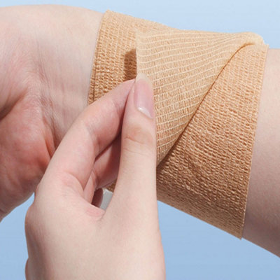 6PC Non-Woven Fabric Elastic Self-Adhesive Bandage