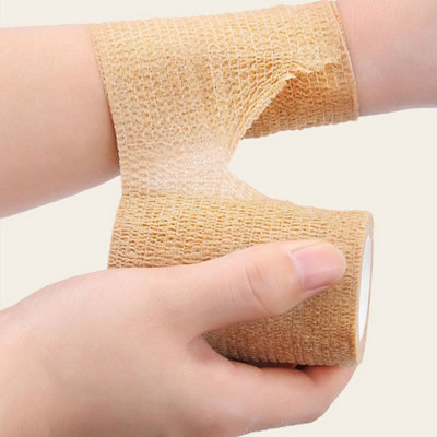 6PC Non-Woven Fabric Elastic Self-Adhesive Bandage - 3