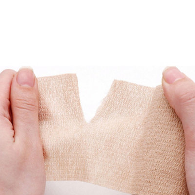6PC Non-Woven Fabric Elastic Self-Adhesive Bandage - 4