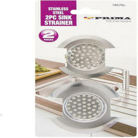 6Pc Stainless Steel Sink Strainer Replacement Kitchen Drain Drainer Food Trap