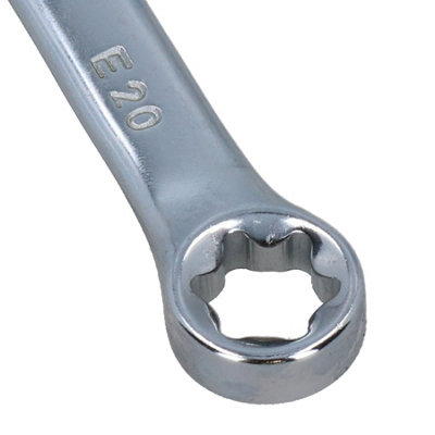 6pc Torx E Spanner Wrench Star Double Ended Box E6 - E24 12 Sizes Set