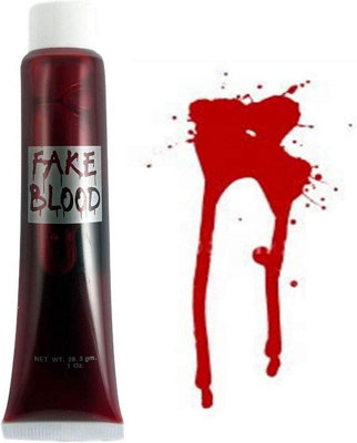 6Pcs 28ml Fake Blood Tube - Halloween Horror Makeup for Wounds Modeling Face/Body Price Comparisons | Compare The Build