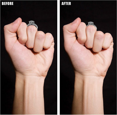 Heromor Ring Adjuster for Loose Rings, 6 Sheets 3 Colors Selfadhesive