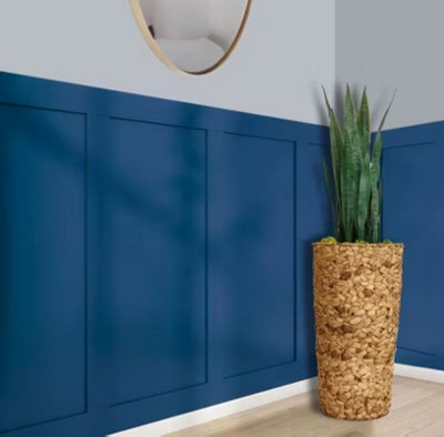 6PCS MDF Wall Panel Kit Paintable Decorative Wall Panels, Moisture ...