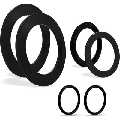 6pcs Rubber Washers with O Ring Large Assortment of Rubber Washers for ...