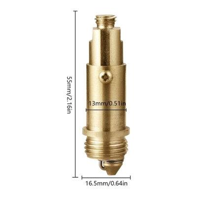 6pcs Spring Core Pop Up Sink Drain Plug Brass Spring Bolt Fits Most ...