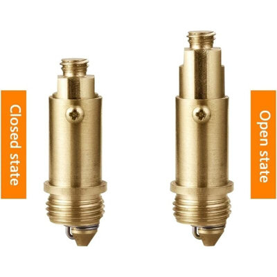 6pcs Spring Core Pop Up Sink Drain Plug Brass Spring Bolt Fits Most ...
