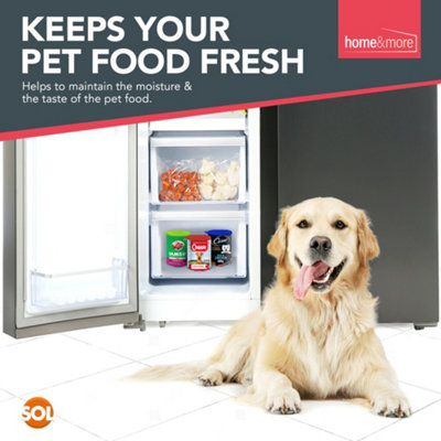 Plastic lids for cans of dog food shop