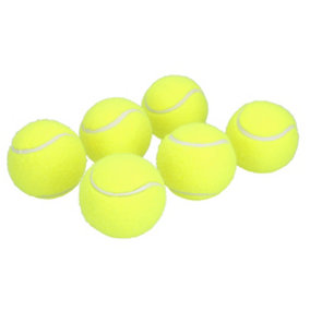 6pk Interactive Hyper Fetch Mini Tennis Ball Dog Play Time 4cm