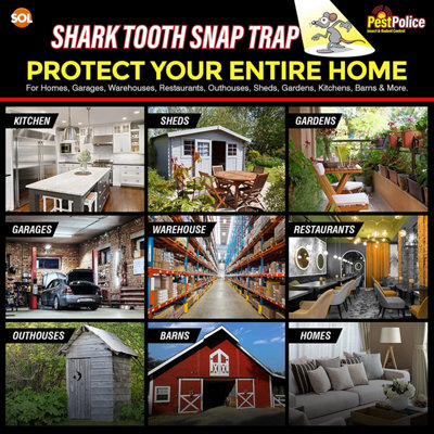 6pk Mouse Traps for Indoors Outdoors Mice Traps for Indoors Mouse Traps for Outdoors Mouse Trap Mice Trap Mousetrap