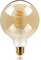 6W LED G125 Ball Bulb Ornament E27 Base, 2200K
