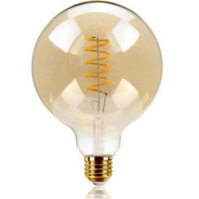 6W LED G125 Ball Bulb Ornament E27 Base, 2200K