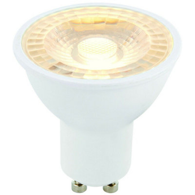 6W LED GU10 Light Bulb Warm White 3000K 420 Lumen Outdoor & Bathroom Spare Lamp