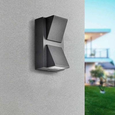 6W LED Outdoor Modern UP Down Wall lamp IP54 Aluminum Exterior Wall Light