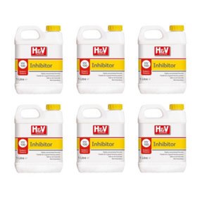 6x Calmag H&V Controls HV100 Scale Inhibitor Central Heating Systems 1 Litre