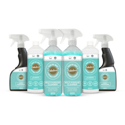 6X Fabulosa Home Cleaning Essential Bundle Vegan Animal Cruelty Free Cleaner Coconut Paradise