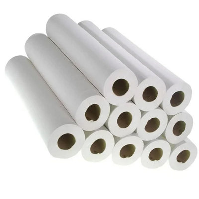 6x Large White 20" x 40m Hygiene Coach Rolls For Beauty Salons & Massage Tables