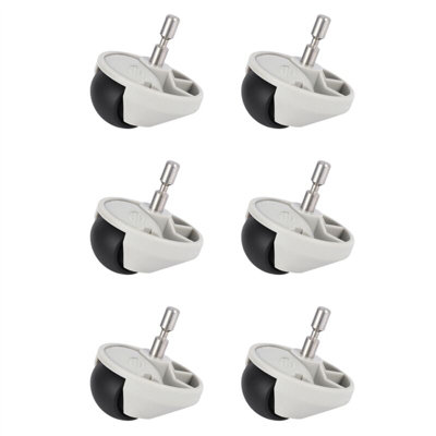 6X Replacement Caster Wheel Assembly for Mi Sweeper Vacuum Cleaner Robot