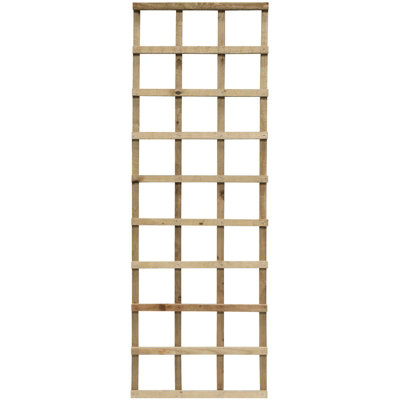 6x2 Heavy Duty Trellis Pressure Treated (Pack of 3) - L61 x W61 x H183 cm