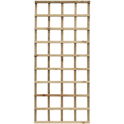 6x3 Heavy Duty Trellis Pressure Treated (Pack of 3) - L91.5 x W915 x H183 cm