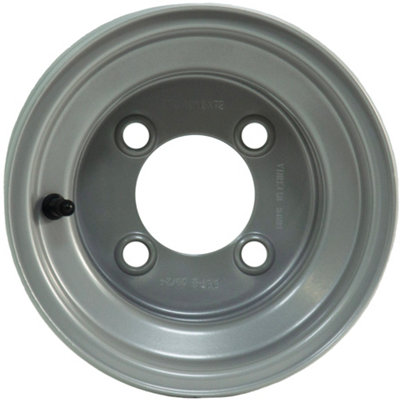 7.00x8 Golf Buggy Rims Silver 4 Inch PCD Yamaha E-Z-go Club car Garia ...