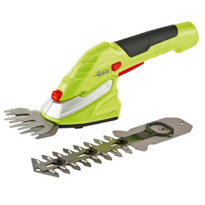 7.2V Cordless Lightweight Hedge Trimming Shears with Lithium-Ion Battery 90mm Cutting Blade