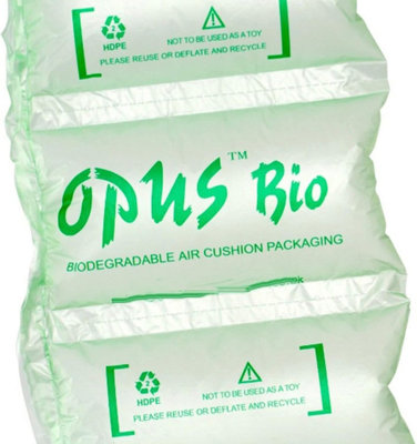7.5 Cubic Pre-Inflated 200mm x 100mm Polythene Protective Air Filled Pillows For Void Filling