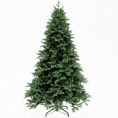 7.5' Riverdale Spruce Tree Hinged Tree