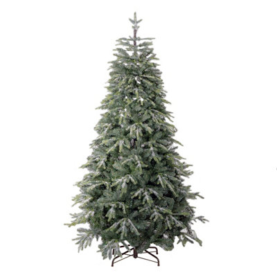 7.5' Snowy Cheshire Tree Hinged Tree Price Comparisons | Compare The Build