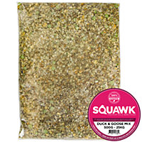 7.5kg SQUAWK Duck & Goose Mix - Premium Grade Wild Bird Food Tasty Nutritious Snacks
