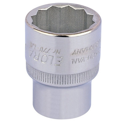 7/8" 1/2" Square Drive Elora Bi-Hexagon Socket 24442