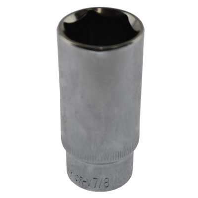 7/8" Imperial AF SAE Socket Double Deep 6 Sided Single Hex 3/8" Drive