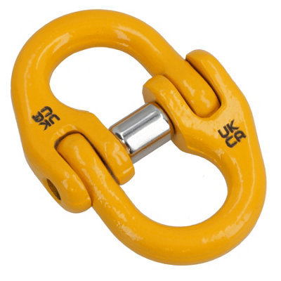 7-8mm Towing Lifting Component Connector Safety Tow Chain 2.0 Ton WLL 1pc