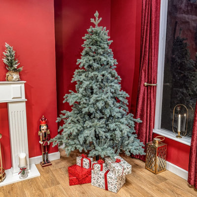 Blue spruce deals artificial christmas tree