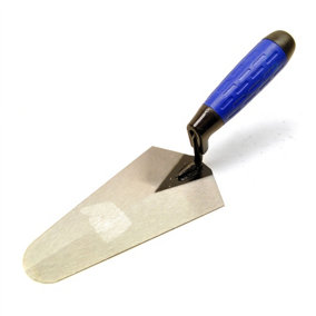 7" Brick Laying Cement Gauging Trowel with Soft Grip Handle Builders