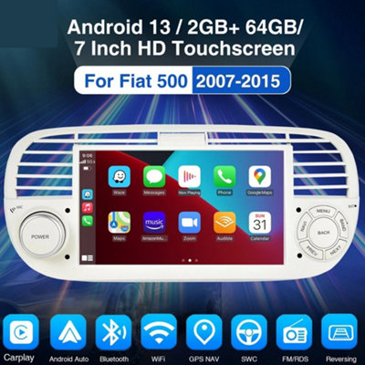 ② Caméra de recul miroir Dashcam avec CarPlay Android Auto - Mobiele