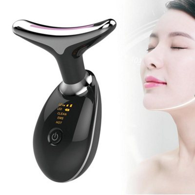 7 in 1 Red Light Aging Face Neck Massager Electric Face Lift Device