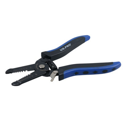 7" Multifunctional Electrical Wire Strippers and Cutters for Wire 0.6mm-2.6mm