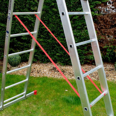 7 Rung Home Master 3 Section Combination Ladder