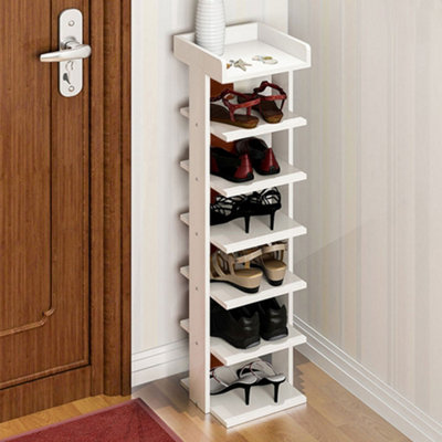 7 tier wooden shoe rack sale