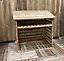 7 x 2 Pressure Treated T&G Wooden Log Store (7' x 2' / 7ft x 2ft) (7x2)