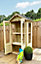 7 x 2 Pressure Treated Wooden T&G Wooden Apex Mini Greenhouse (7' x 2' / 7ft x 2ft)