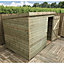 7 x 3 WINDOWLESS Garden Shed Pressure Treated T&G PENT Wooden Garden Shed + Single Door (7' x 3' / 7ft x 3ft) (7x3)
