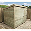 7 x 3 WINDOWLESS Garden Shed Pressure Treated T&G PENT Wooden Garden Shed + Single Door (7' x 3' / 7ft x 3ft) (7x3)